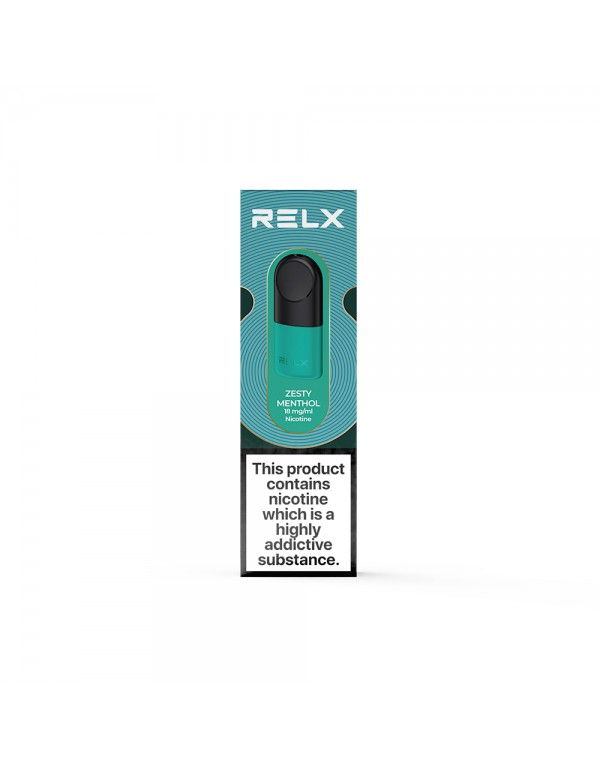 RELX Flavour Pods - Zesty Menthol (18mg)