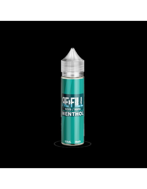 Re-fill - Menthol Shortfill E-liquid (50ml)