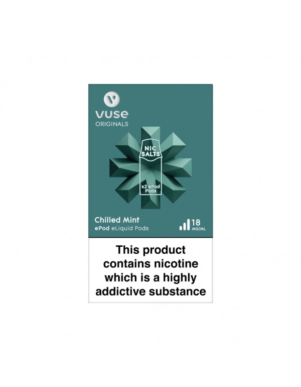 Vuse ePod vPro Cartridges - Chilled Mint