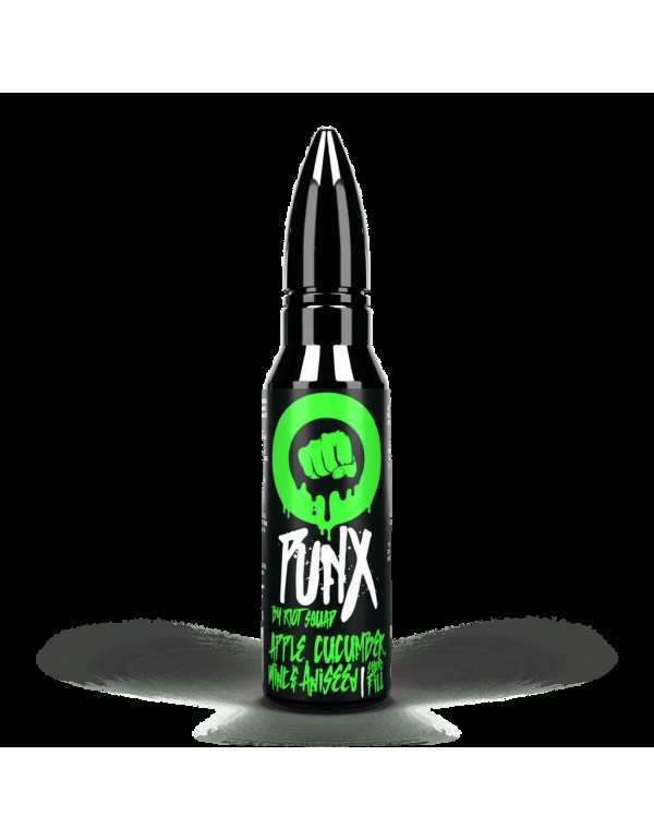 Punx - Apple & Cucumber Shortfill E-Liquid (50...