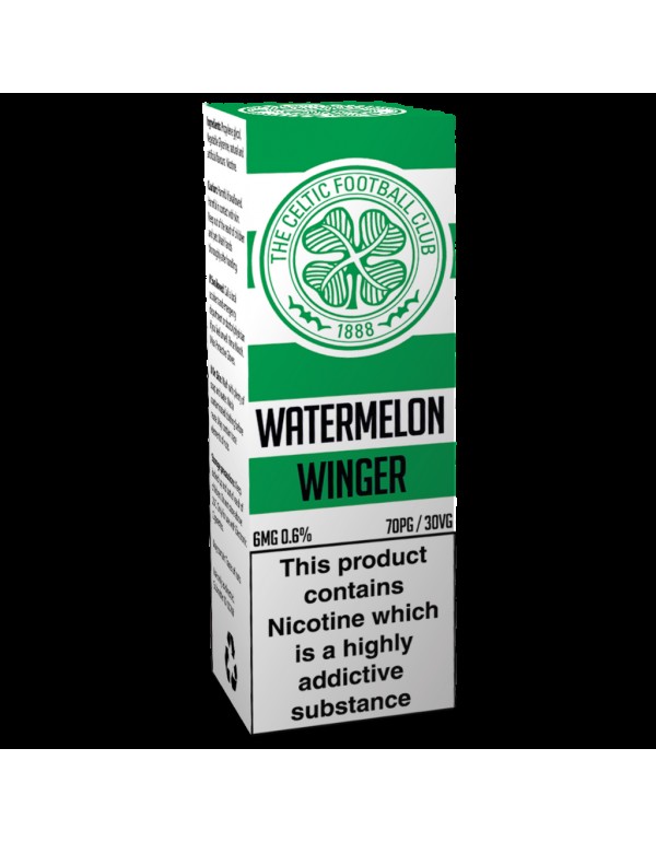 Celtic FC Licensed Products - Watermelon Winger E-Liquid (10ml)