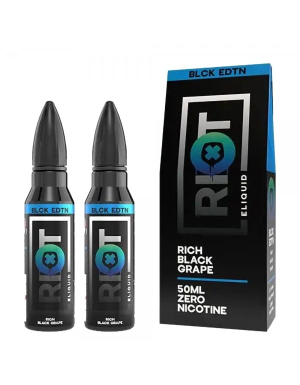 Riot Squad Black Edition - Rich Black Grape Shortf...