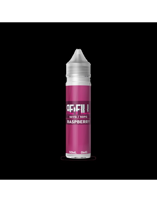 Re-fill - Raspberry Shortfill E-liquid (50ml)