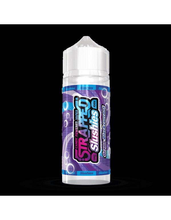 Strapped Slushie - Grape & Blackcurrant Shortfill E-Liquid (100ml)