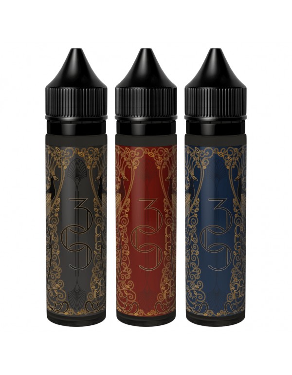 Three Comma Club - Blue Shortfill E-Liquid (50ml)