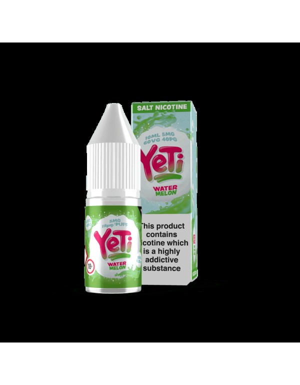 Yeti Salts - Watermelon Ice 10ml Nic Salt E-Liquid