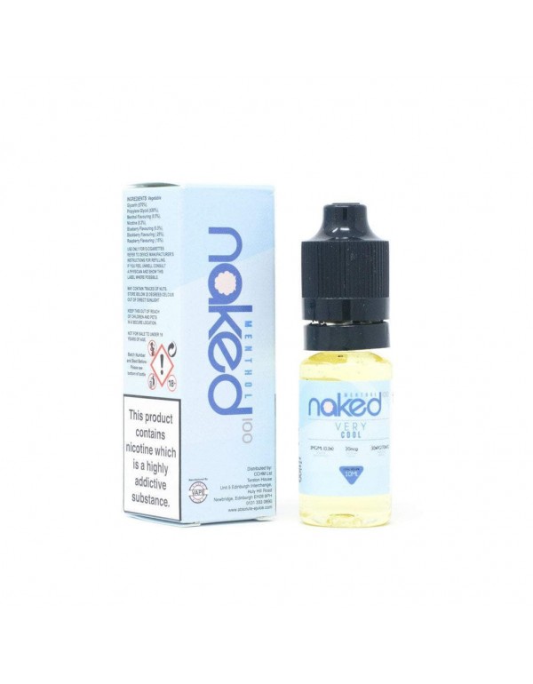 Naked 100 Menthol - Very Cool Premium E-Liquid (10...