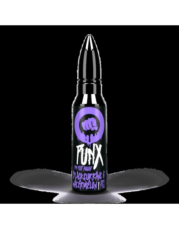 Punx - Blackcurrant & Watermelon Shortfill E-Liquid (50ml)