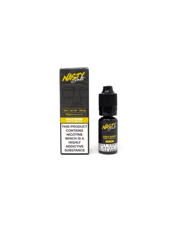 Nasty Tobacco Salt - Gold Blend 10ml Nic Salt E-Liquid