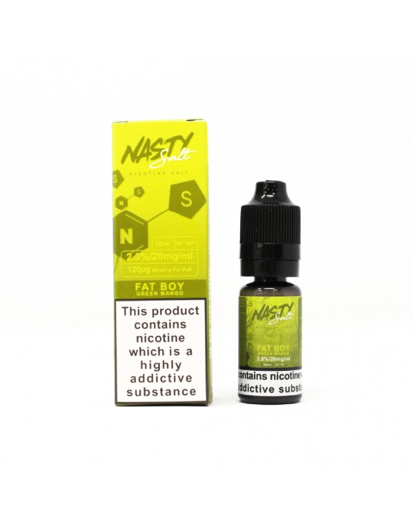 Nasty Salt - Fat Boy 10ml Nic Salt E-Liquid