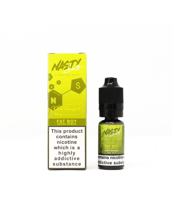 Nasty Salt - Fat Boy 10ml Nic Salt E-Liquid