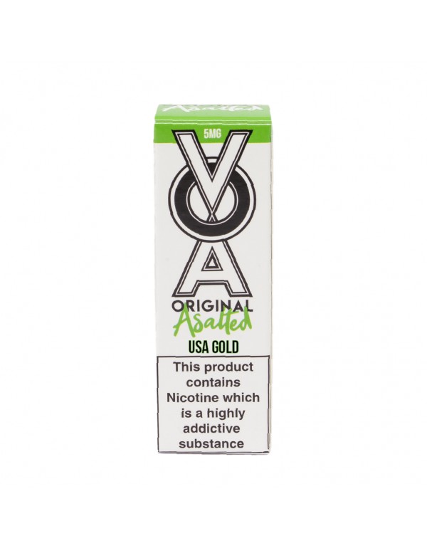 VO Asalted - USA Gold Tobacco E-Liquid (10ml)