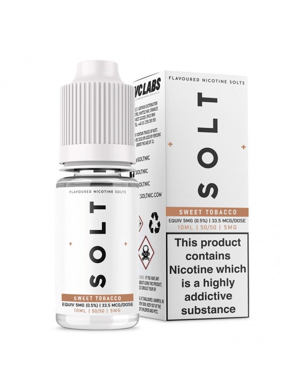 Solt E-Liquids - Sweet Tobacco - 10ml