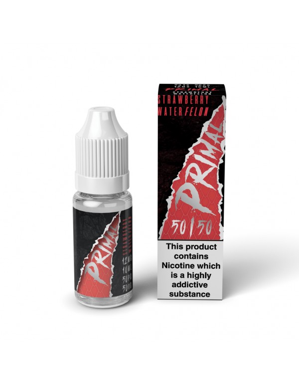 Primal 60/40 - Strawberry Waterfelon 10ml E-Liquid