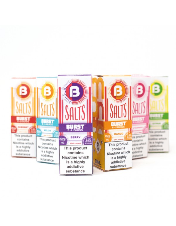 Burst Salts - Citrus Burst 10ml Nic Salt E-Liquid