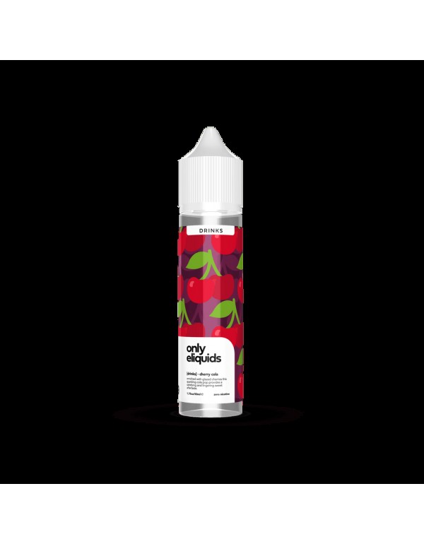 Only Drinks - Cherry Cola Shortfill E-liquid (50ml...