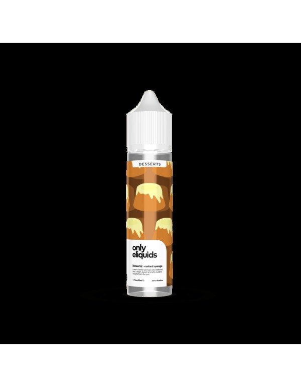 Only Desserts - Custard Sponge Shortfill E-liquid (50ml)