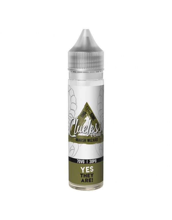 Clueless - Marsh Wizard Shortfill E-Liquid (50ml)