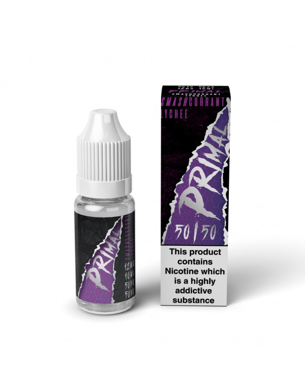 Primal 60/40 - Smashcurrant Lychee 10ml E-Liquid