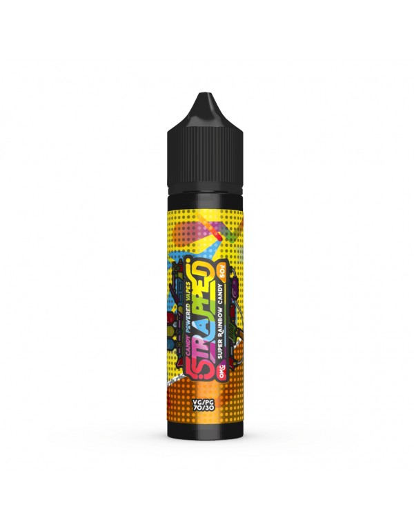 Strapped - Super Rainbow Candy Shortfill E-Liquid (50ml)