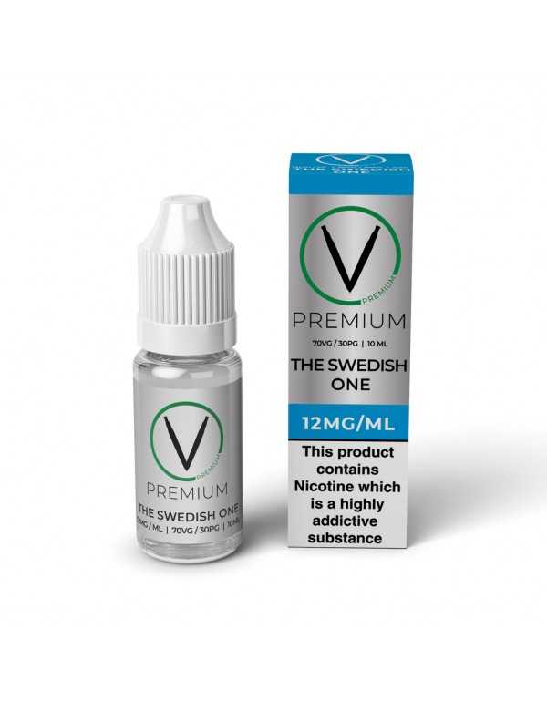 V Premium High VG - The Swedish One E-Liquid (10ml)