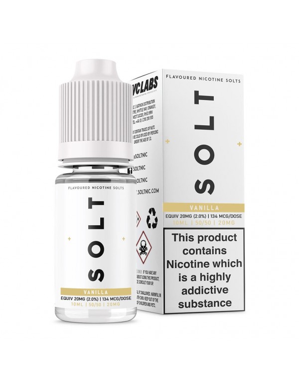 Solt E-Liquids - Vanilla - 10ml