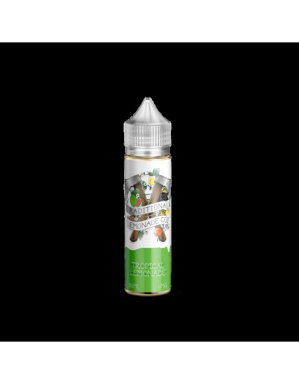 Traditional Lemonade Co - Tropical Lemonade Shortfill E-Liquid (50ml 0mg)