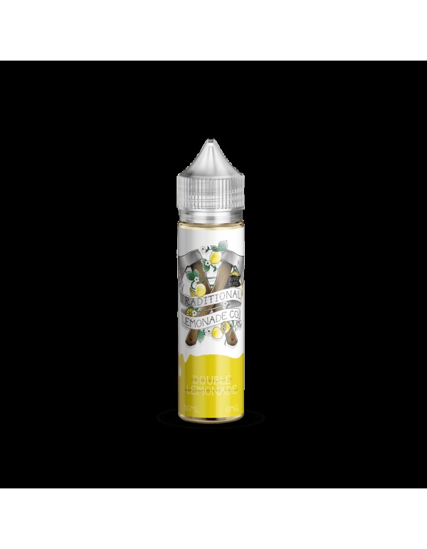 Traditional Lemonade Co - Double Lemonade Shortfill E-Liquid (50ml 0mg)