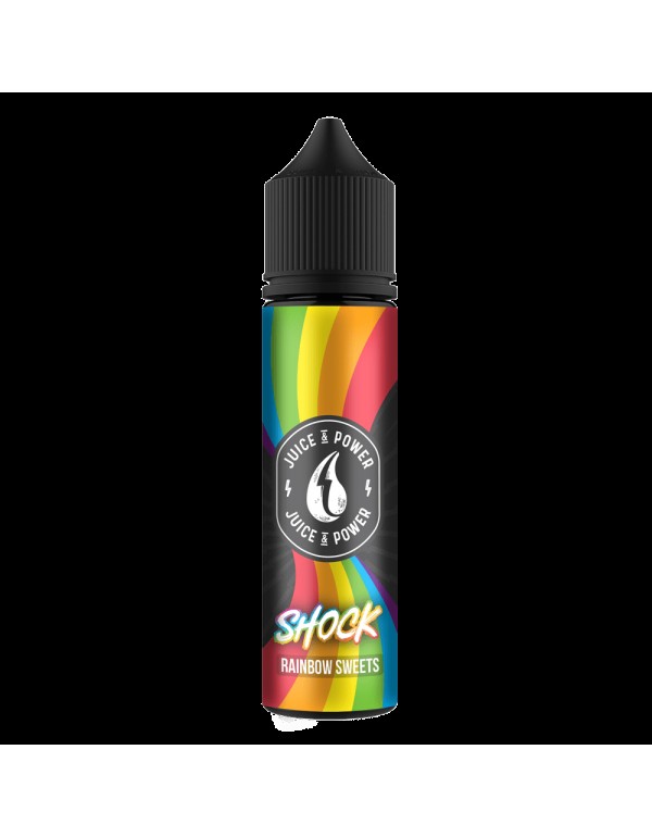 Juice N Power - Shock Rainbow Sweets Shortfill E-Liquid (50ml)