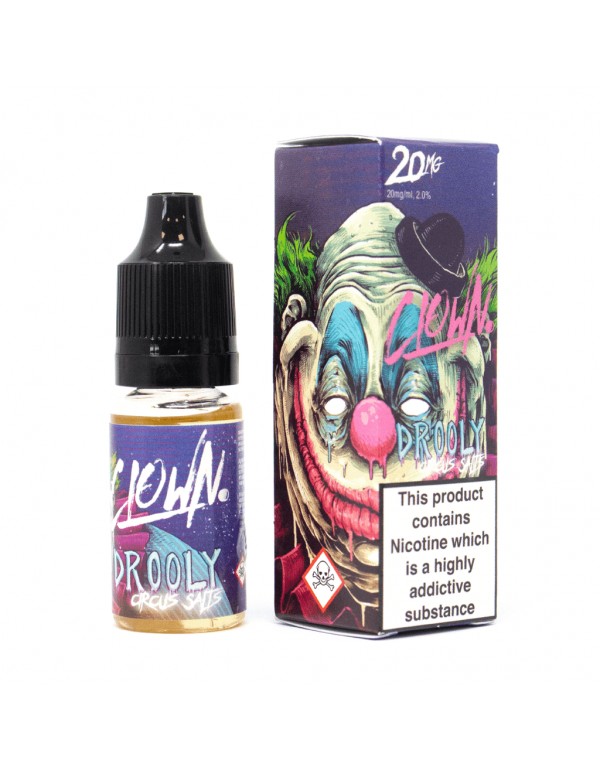 Clown Salts - Drooly 10ml Nic Salt E-Liquid